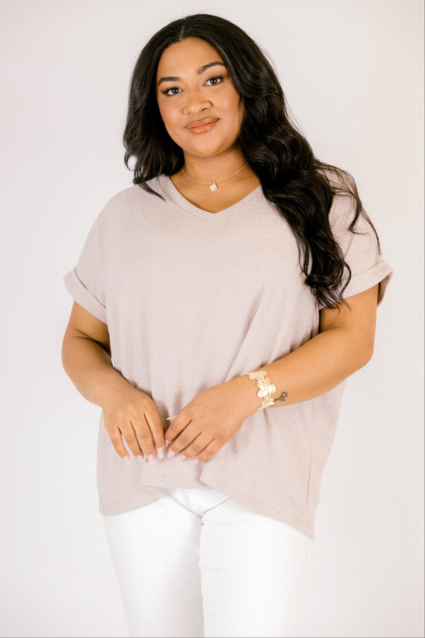 Darling Days Tee, Ash Mocha