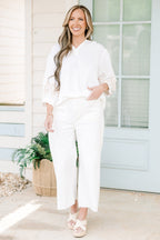 Daydreaming About You Top, White