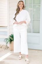 Daydreaming About You Top, White