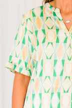 Days Of Spring Top, Grün