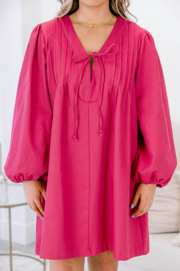 Daytime Fine Dress, Fuchsia
