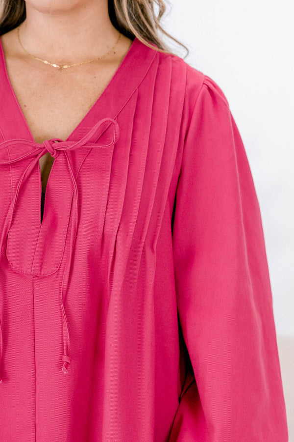 Daytime Fine Dress, Fuchsia