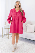 Daytime Fine Dress, Fuchsia