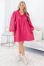 Daytime Fine Dress, Fuchsia