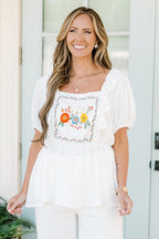 Delicate Perfection Top, Snow White