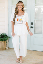 Delicate Perfection Top, Snow White