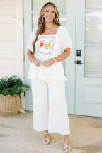 Delicate Perfection Top, Snow White