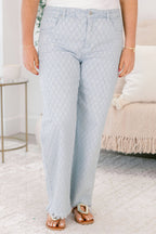 Jeans "Diamond Of The Evening", Hellblau