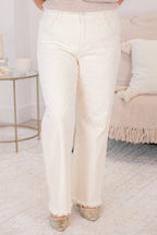 Diamond Of The Evening Jeans, Ivory
