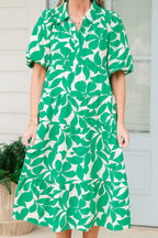 Dinner With The Girls Midi Dress, Green