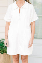 Divine Grace Dress, Off White