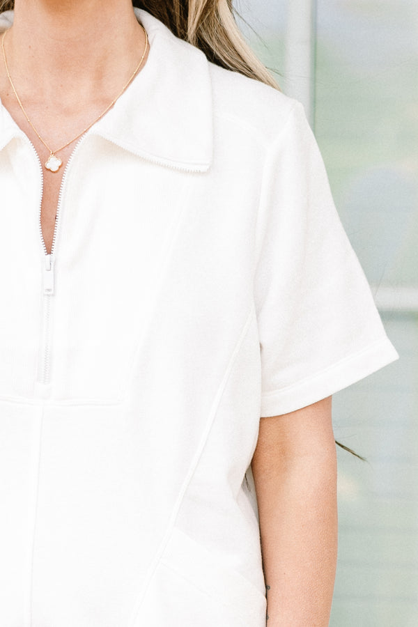 Divine Grace Dress, Off White