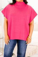 Do Anything Sweater, Magenta