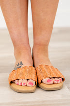 Dockside Dinner Sandals, Orange