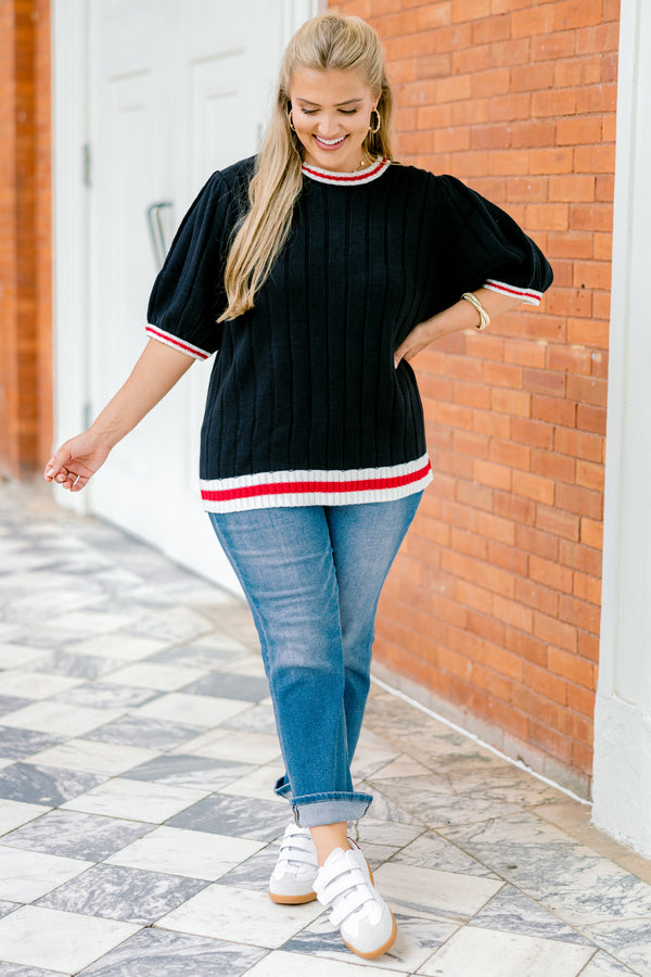 Doesn't Add Up Top, Navy