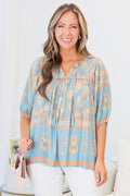 Dreamcatcher Top, Blue