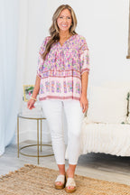 Dreamcatcher Top, Pink