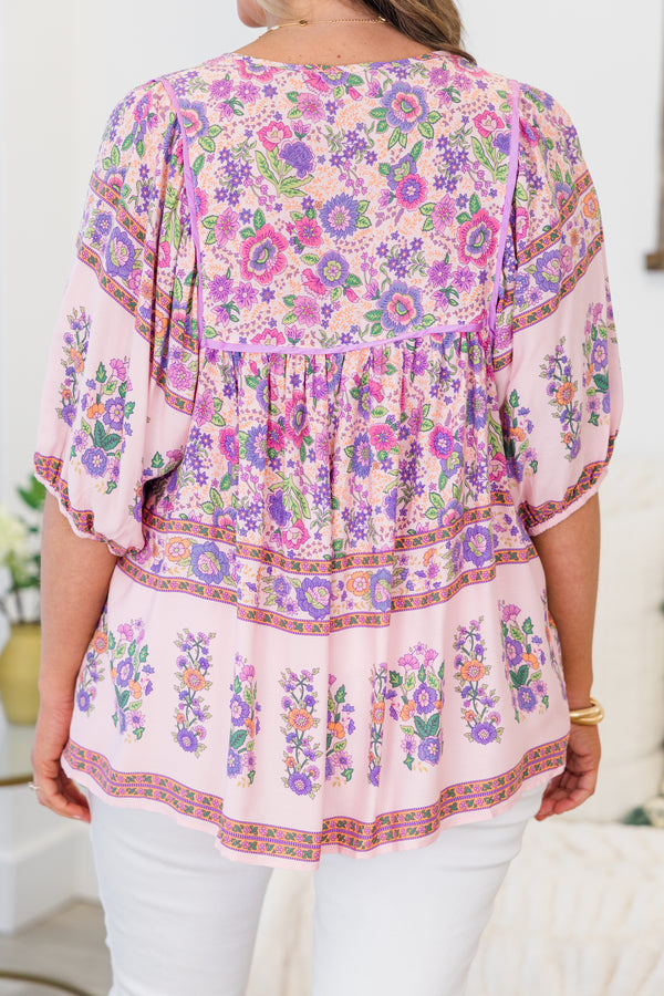 Dreamcatcher Top, Pink