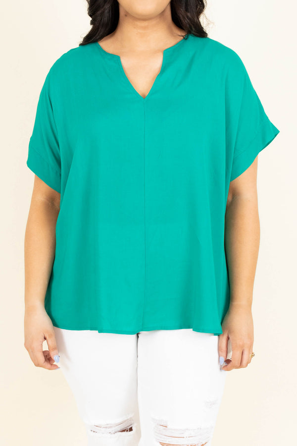 Dreamin' With You Top, Emerald