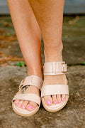 Drifting Days Sandals, Beige
