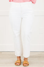 Drive-In Movie Jeans, White