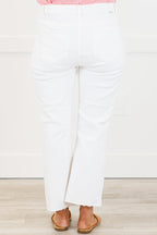 Drive-In Movie Jeans, White