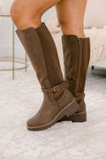 Dynamische Schrittstiefel, Braun