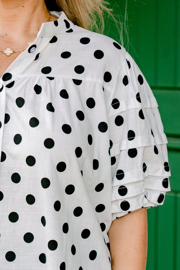 Jedes Detail Top, Weiß