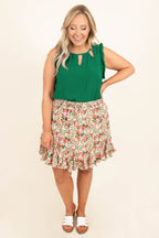 East Of The Sun Skirt, White