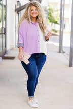 Easygoing Essential Top, Lavender