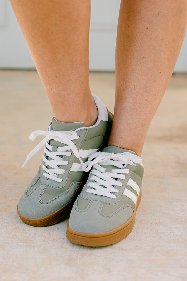 Effortlessly You Sneakers, Sage