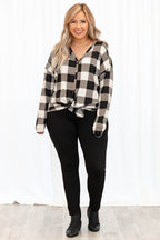 Enchanted Story Top, Black-Ivory
