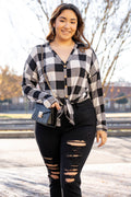 Enchanted Story Top, Black-Ivory