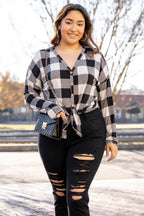 Enchanted Story Top, Black-Ivory
