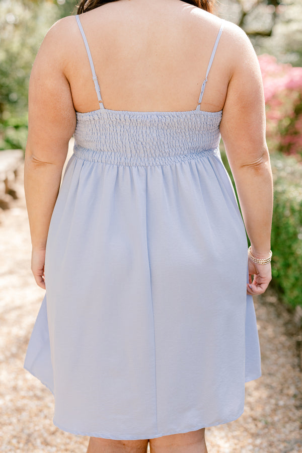 Endless Rose Kleid, Blau