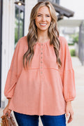 Eternal Embrace Top, Pfirsich