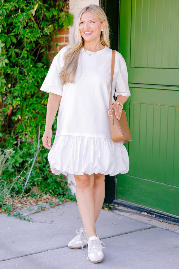 Eternal Smiles Kleid, Elfenbein