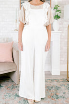 Every Angle Jumpsuit, White