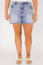 Everyday Adventures Denim Shorts, Medium Wash