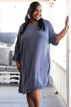 Everyday Magic Kleid, Jeansblau