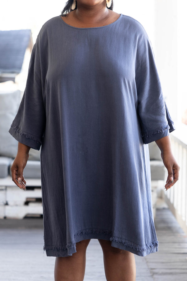 Everyday Magic Kleid, Jeansblau