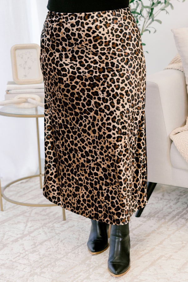Everyday Queen Skirt, Mocha