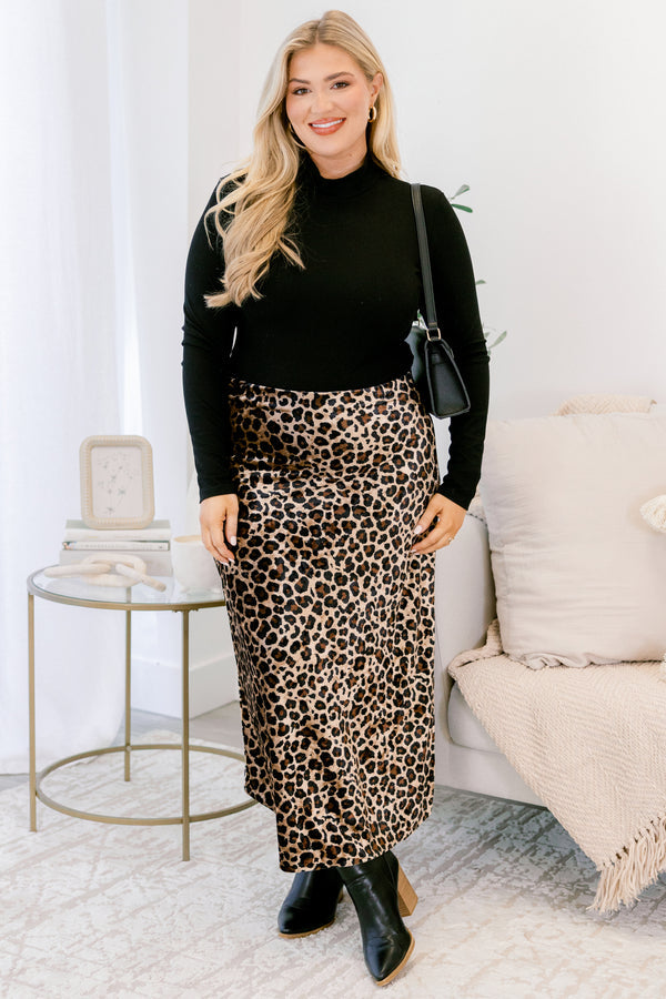 Everyday Queen Skirt, Mocha