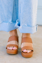 Alle sehen Heels, Cognac