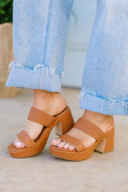 Alle sehen Heels, Cognac