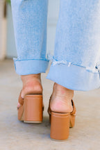Alle sehen Heels, Cognac