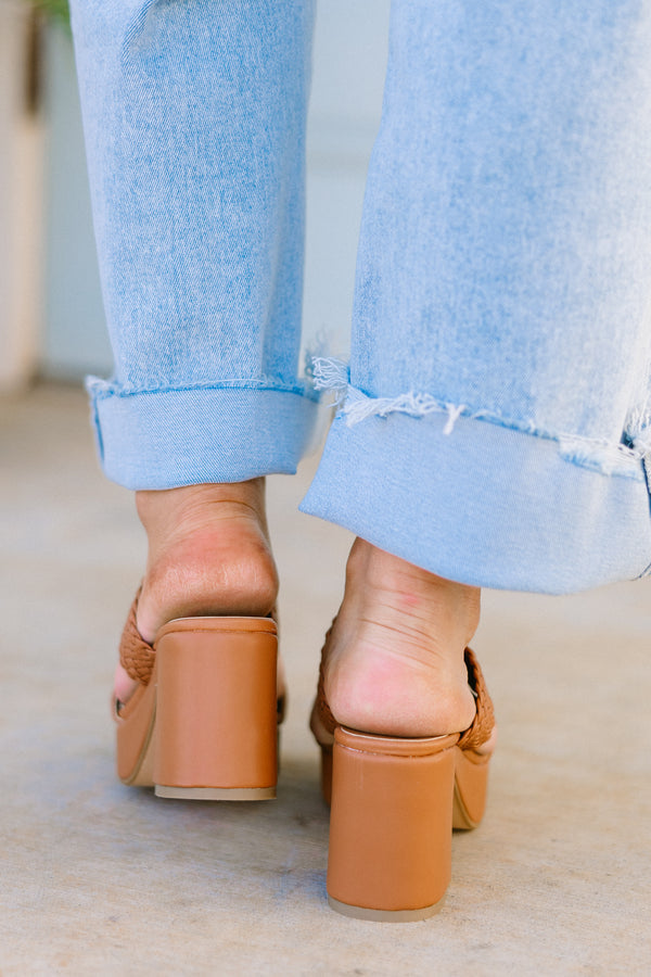 Alle sehen Heels, Cognac