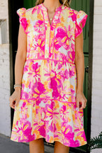 Eyes Like Oceans Dress, Pink