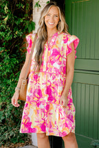 Eyes Like Oceans Dress, Pink