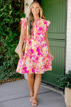 Eyes Like Oceans Dress, Pink